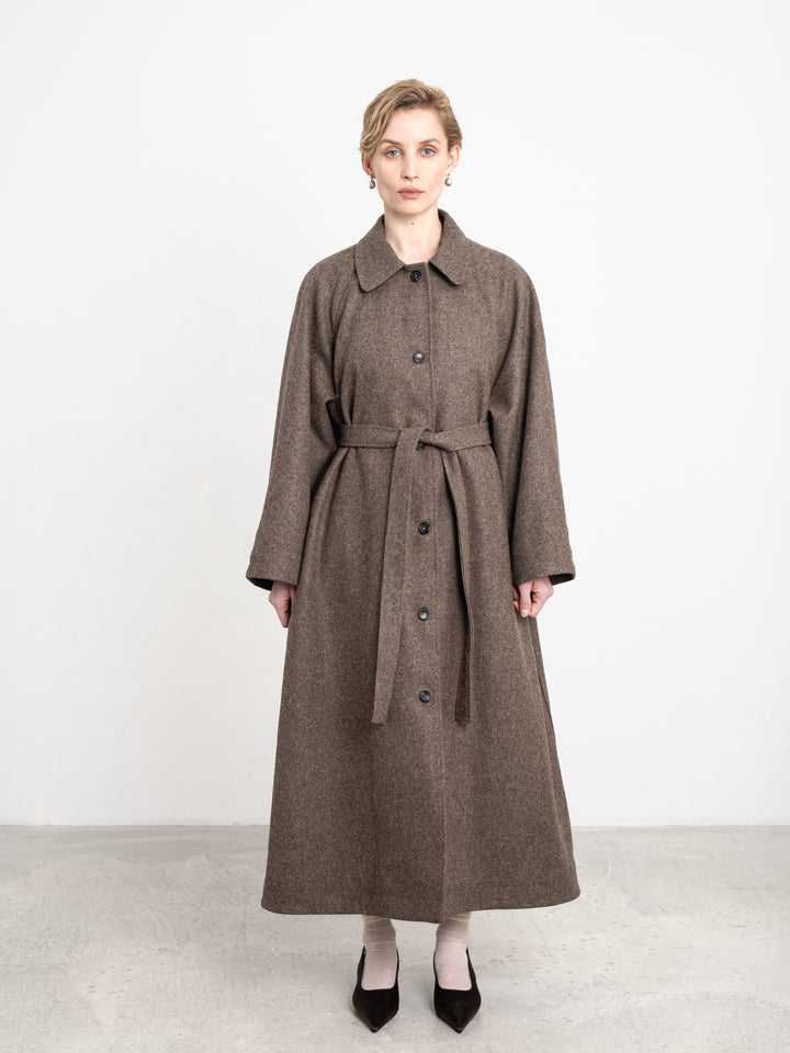 PORTUGUESE WOOL WICKHAM COAT