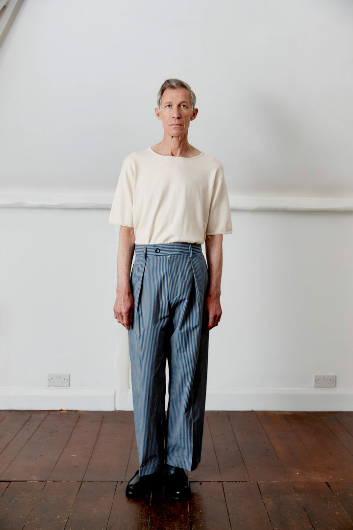 JAPANESE TYPEWRITER COTTON SILAS TROUSER