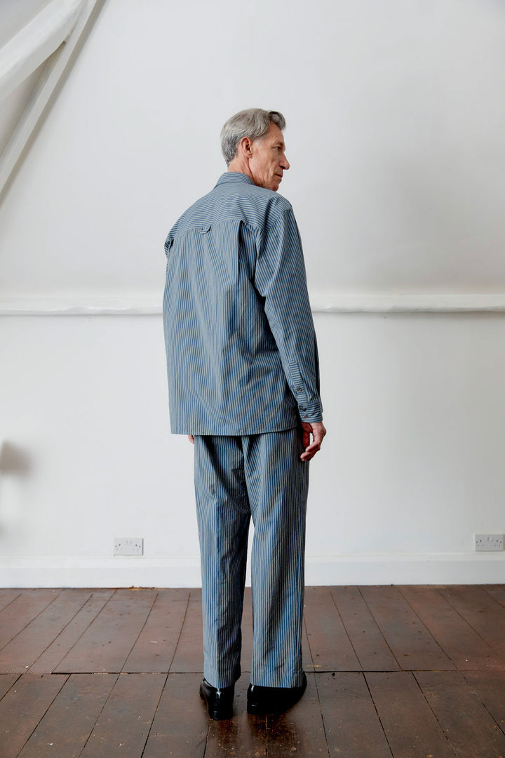 JAPANESE WASHED TYPEWRITER COTTON PLAYERS SHIRT