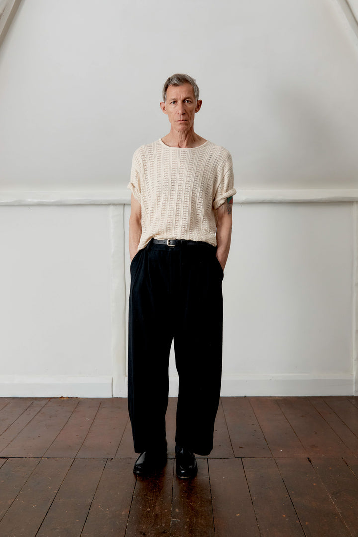 JAPANESE STITCH COTTON ROBBY TROUSER