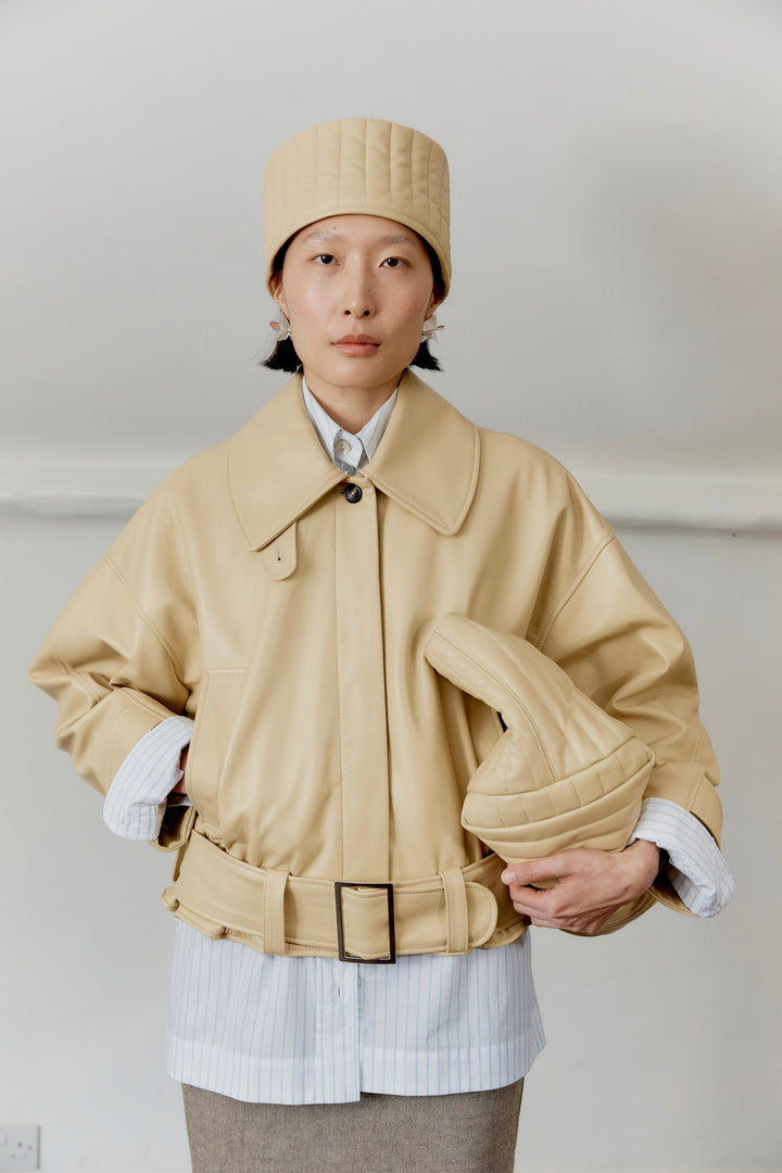 NAPPA LEATHER NARA JACKET