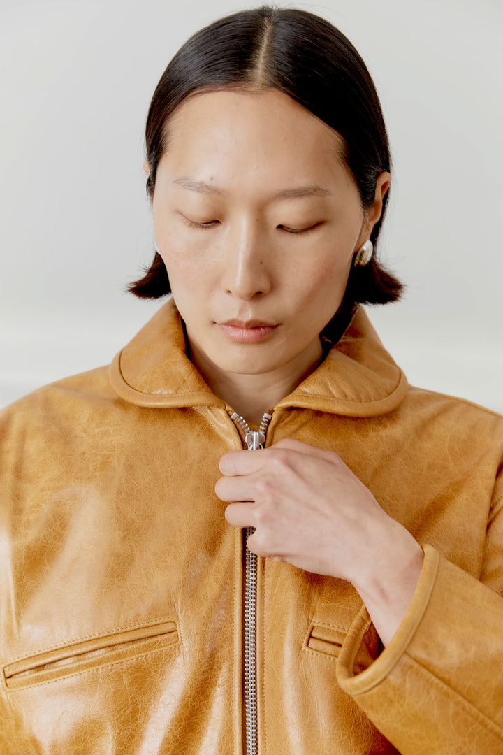 LEATHER FLYING JACKET