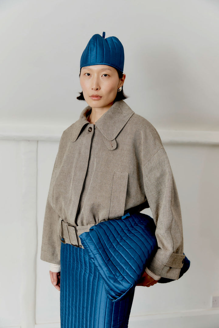 JAPANESE LINEN WOOL NARA JACKET