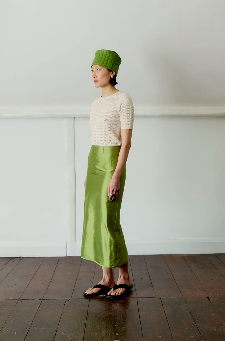 SILK DUPION SADIE SKIRT