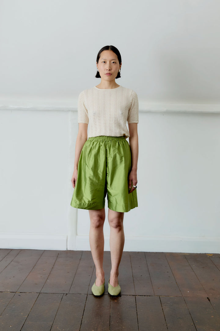 SILK DUPION HILDA SHORT