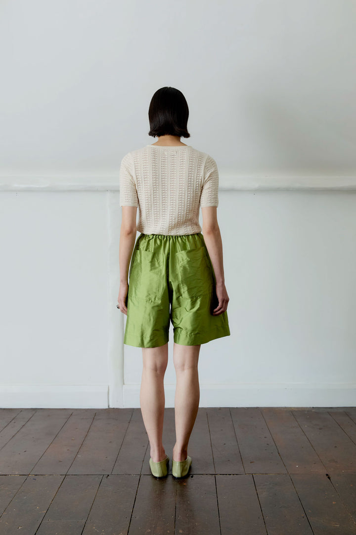 SILK DUPION HILDA SHORT