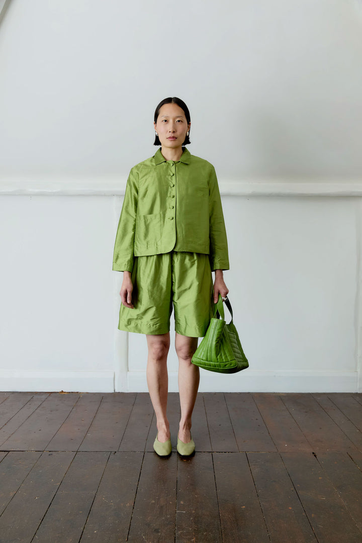 SILK DUPION LILLIE JACKET