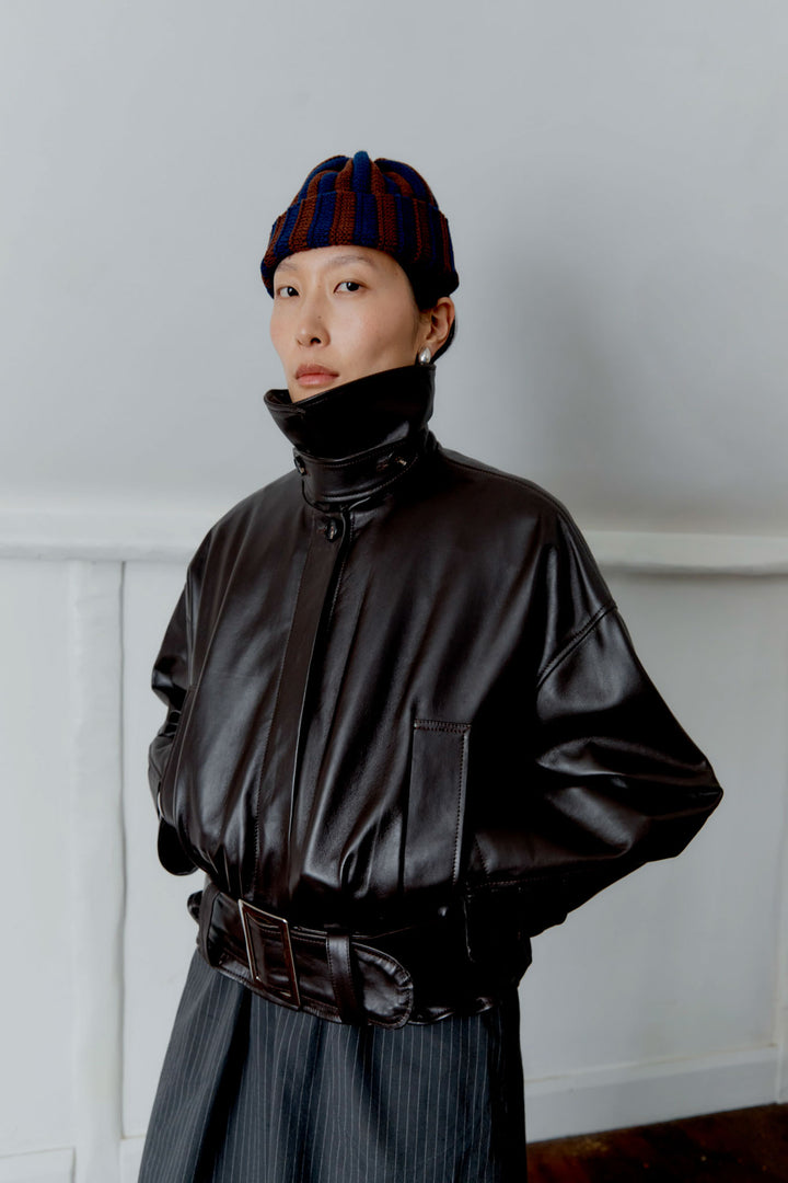 NAPPA LEATHER NARA JACKET