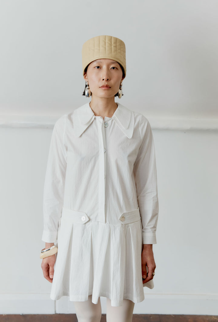JAPANESE COTTON MARINA DRESS