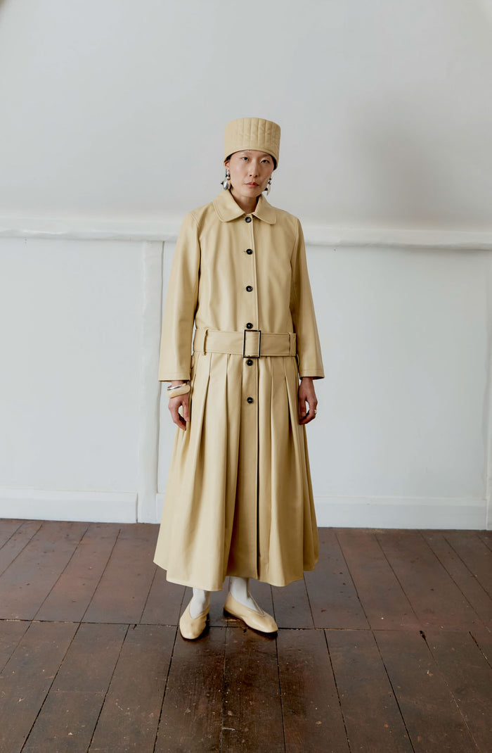 Nappa Leather Willow Coat