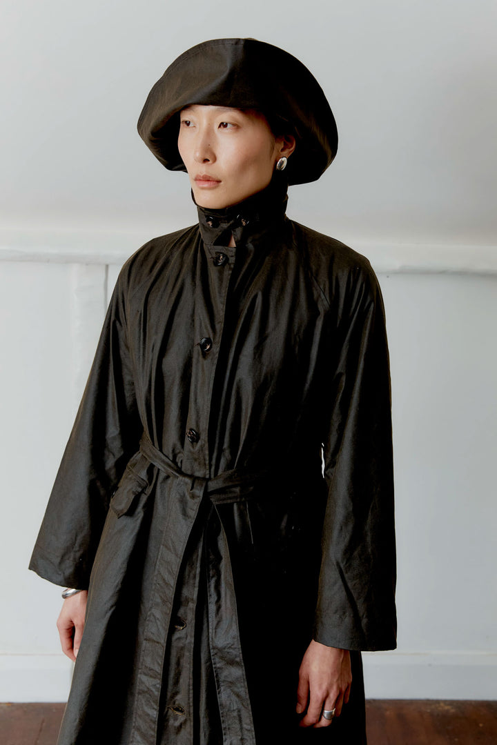 BRITISH WAXED OILSKIN KIT TRENCH