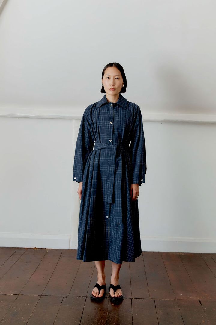 JAPANESE COTTON SEERSUCKER KIT DRESS