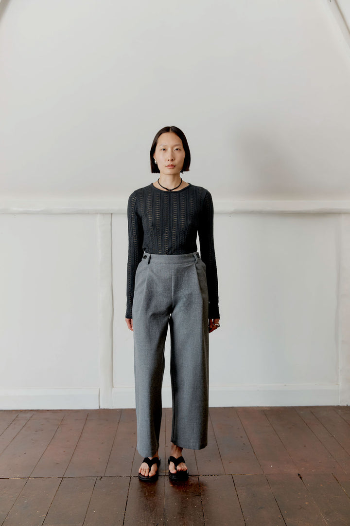 BRITISH WOOL GEORGIA TROUSER