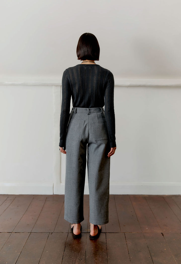 BRITISH WOOL GEORGIA TROUSER