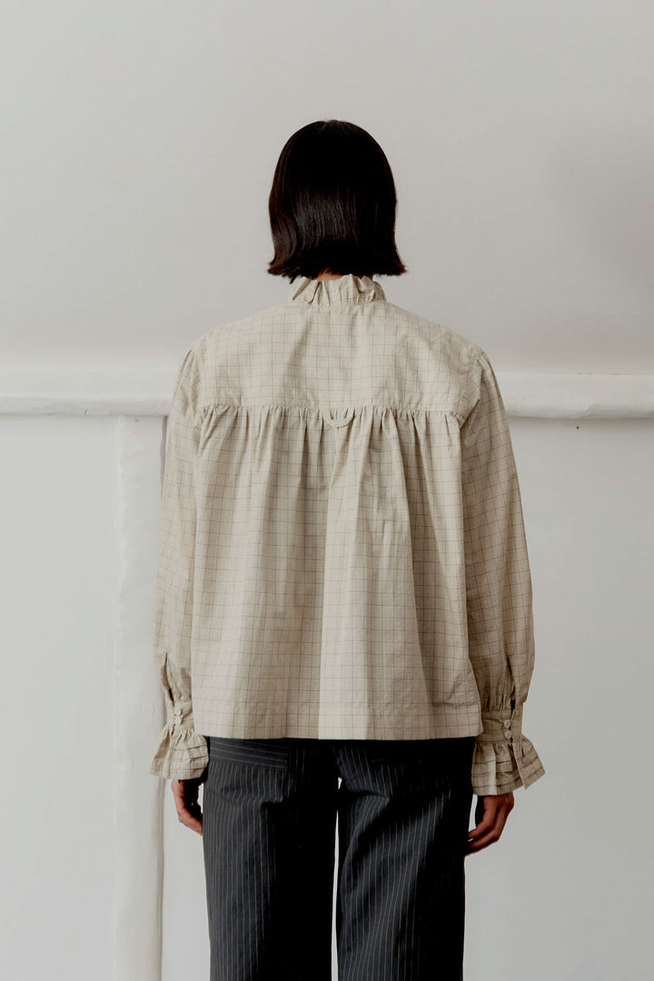 JAPANESE COTTON SEERSUCKER SOPHIE SHIRT