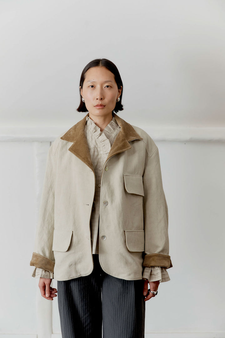 JAPANESE DRILL HUNTER JACKET