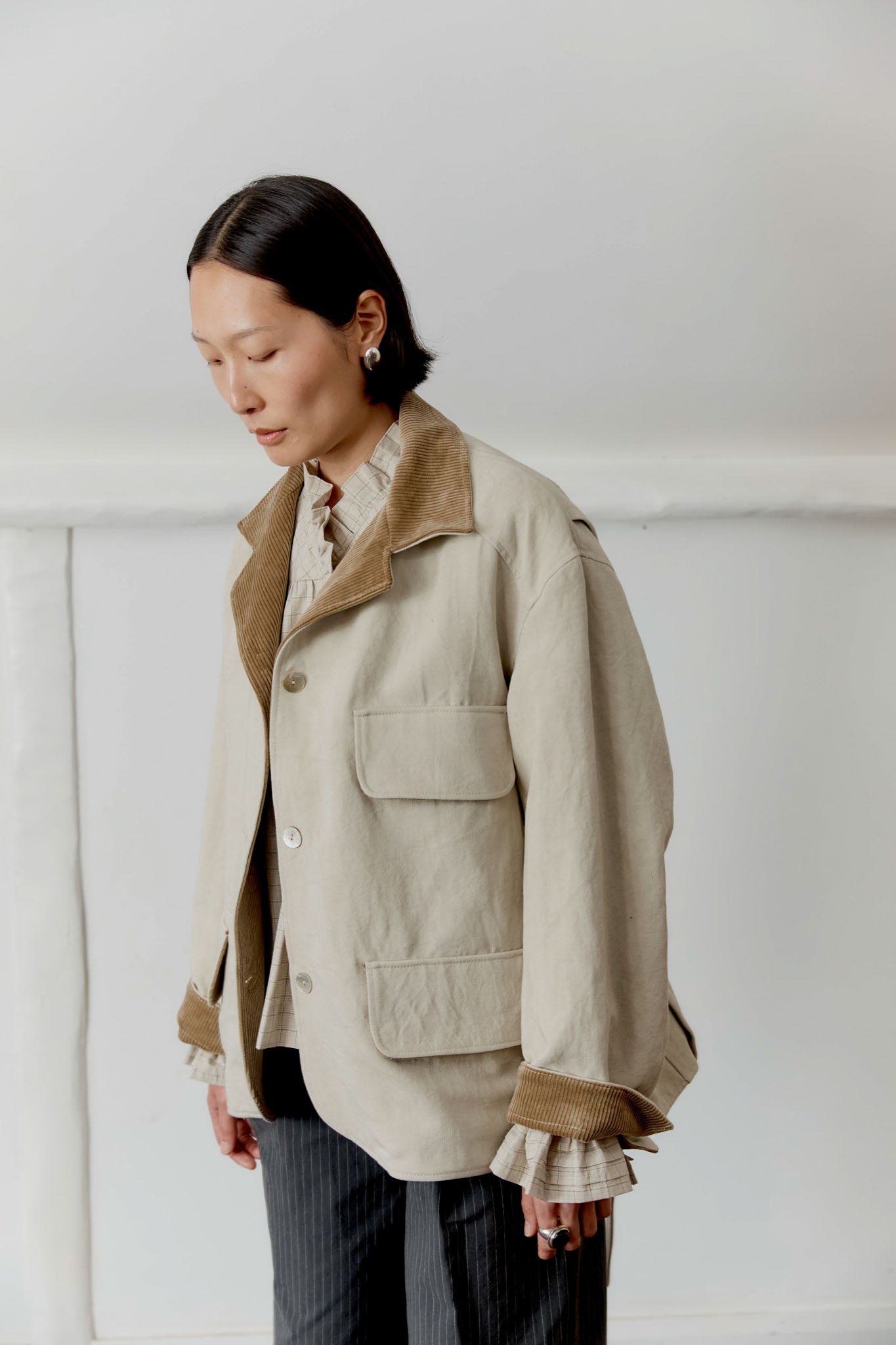 Japanese Drill Hunter Jacket