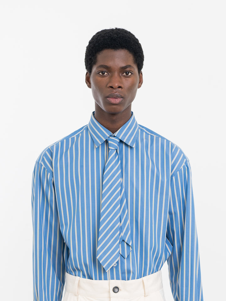 JAPANESE STRIPED SHIRTING TIE