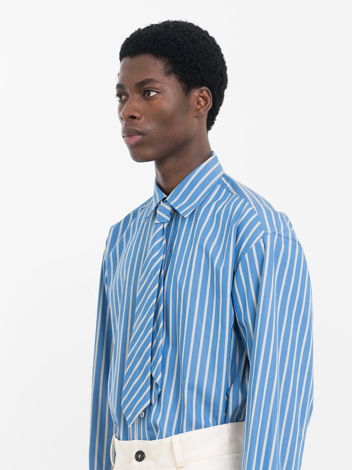 JAPANESE STRIPED SHIRTING TIE