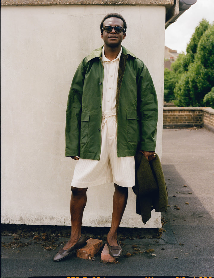 BRTITISH WAXED COTTON AMIS MAC