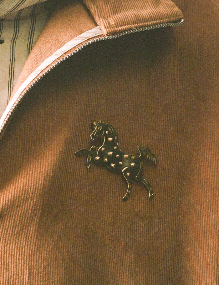 Giddy Up Pin Brass