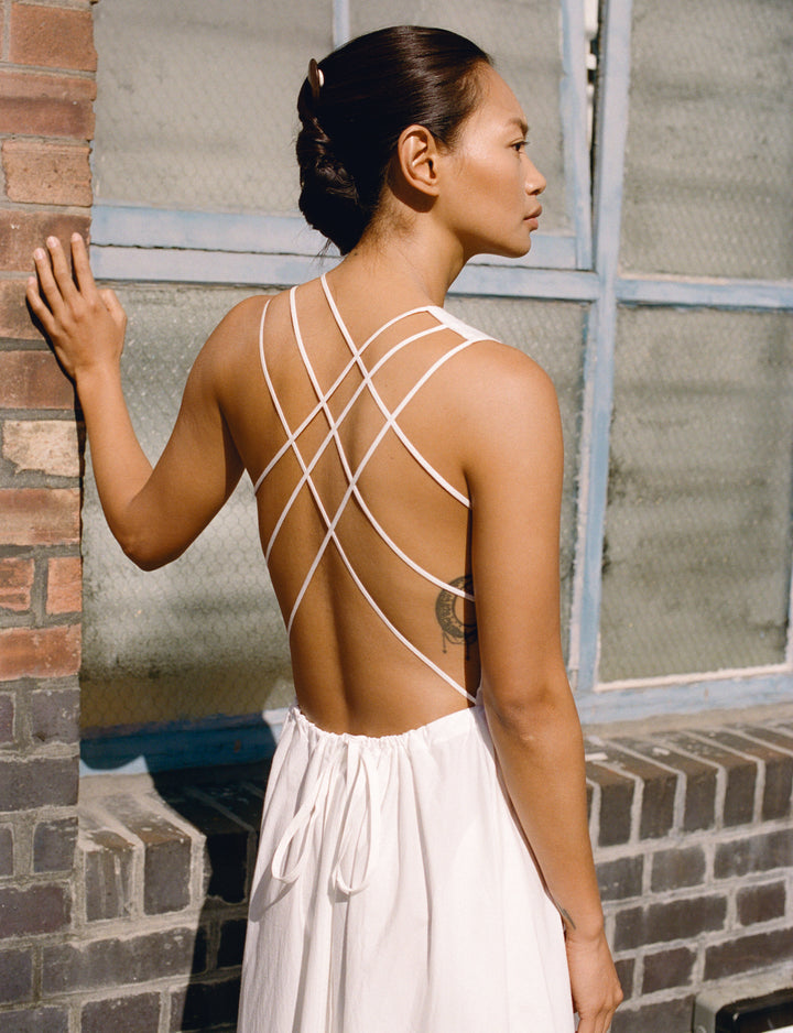 JAPANESE COTTON SOFIA DRESS