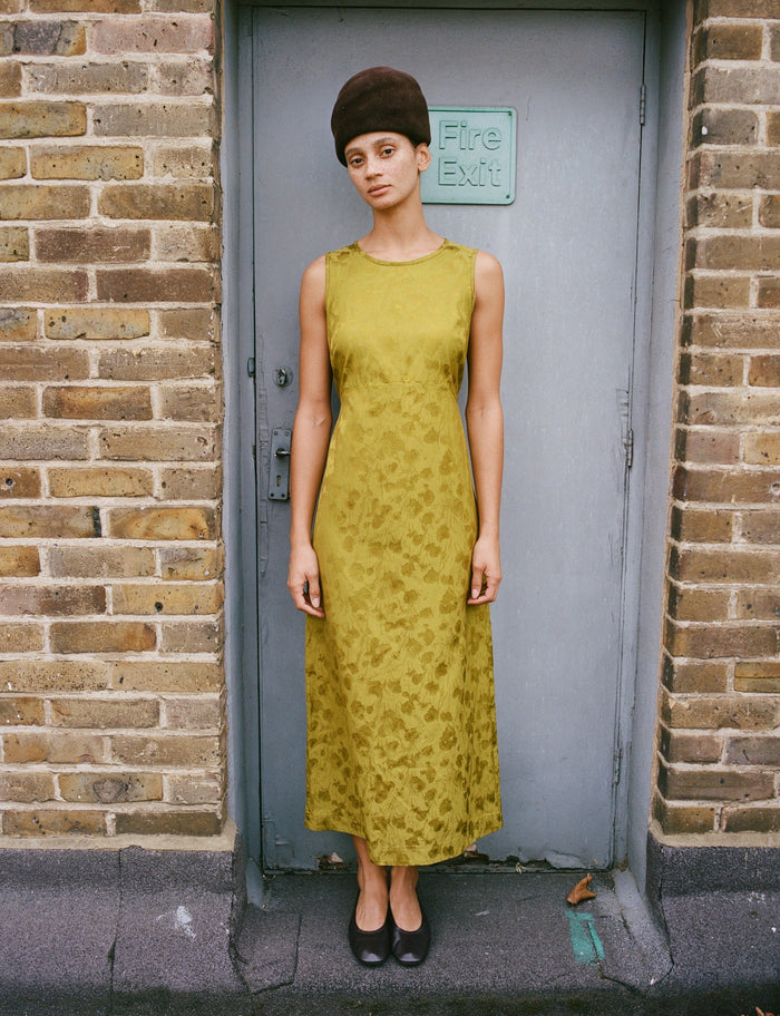 Erika Dress - Golden Ochre
