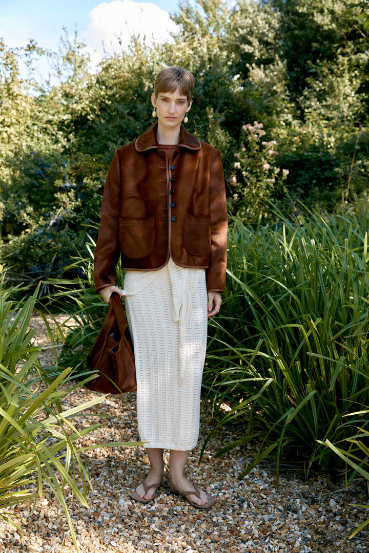 HAIR ON HIDE LEATHER ADA JACKET