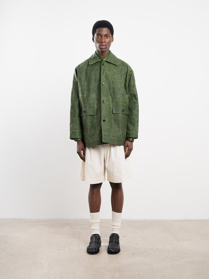 BRTITISH WAXED COTTON AMIS MAC
