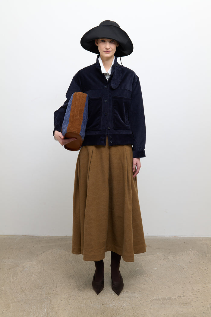 Arden Jacket - Dark Navy Cotton Cord