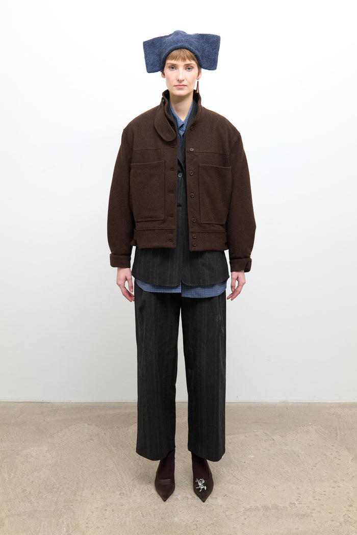Arden Jacket - Clove Wool