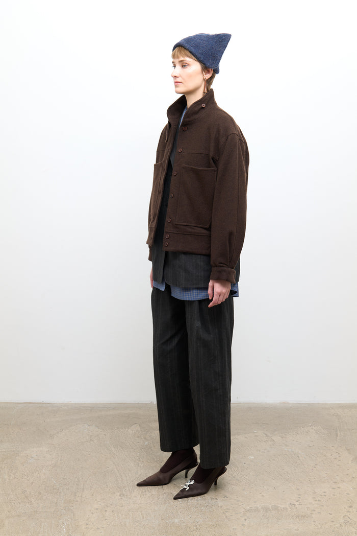 Arden Jacket - Clove Wool