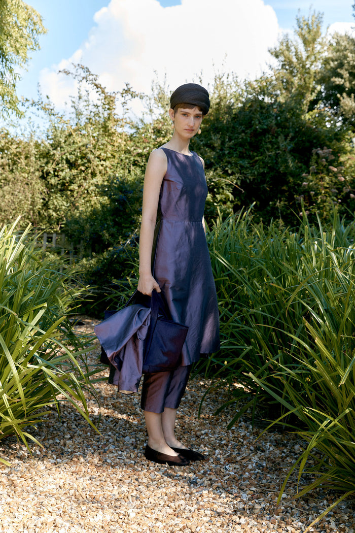 Silk Dupion Clara Jumpsuit