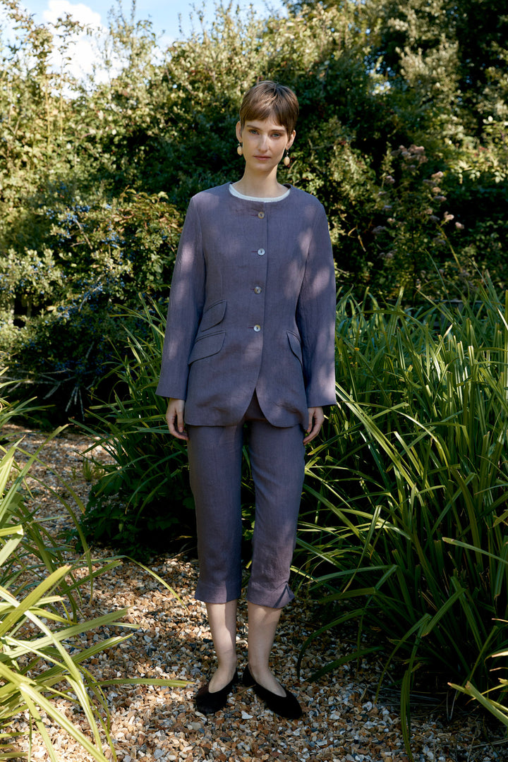 JAPANESE TRIPLE WASH HEMP CONSTANCE JACKET