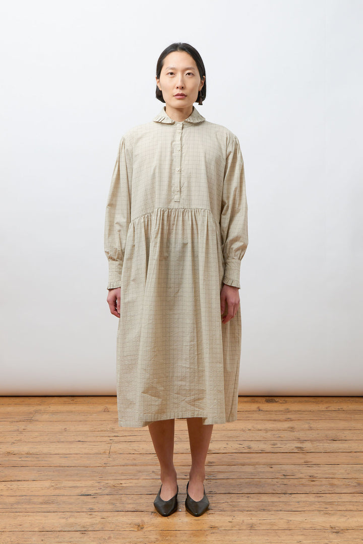 JAPANESE COTTON SEERSUCKER LYDBROOK DRESS