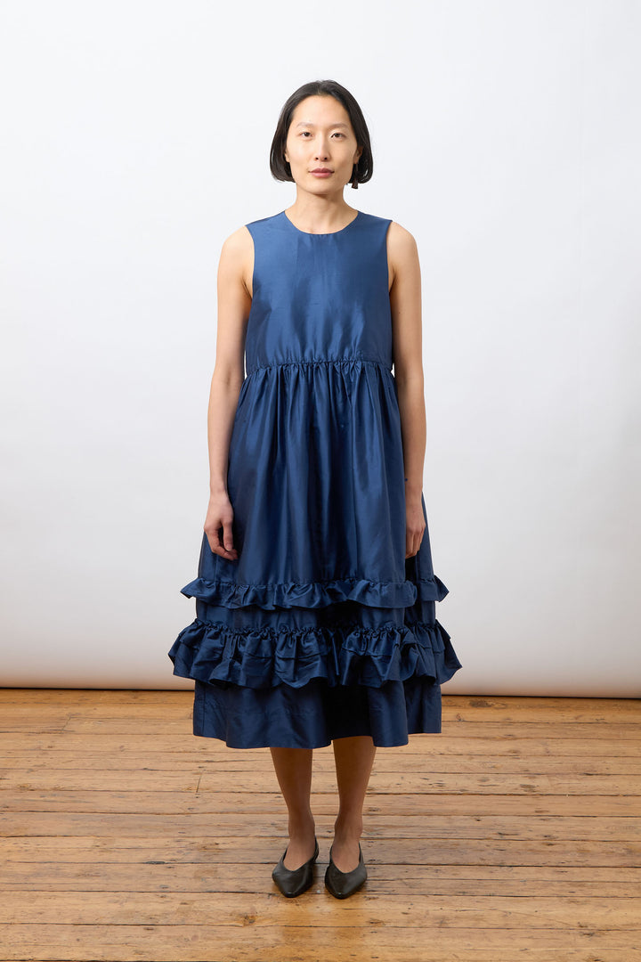 SILK DUPION GENEVIEVE DRESS