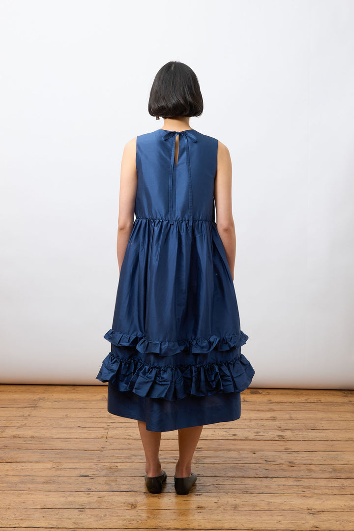 SILK DUPION GENEVIEVE DRESS