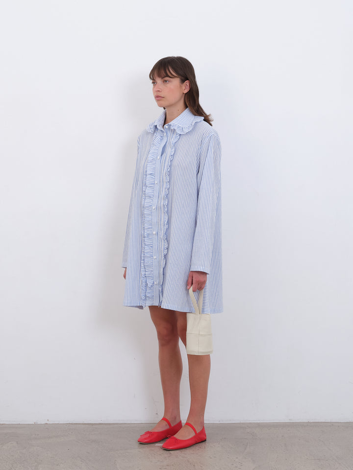 JAPANESE MUGWASHER STRIPE DALLAS DRESS
