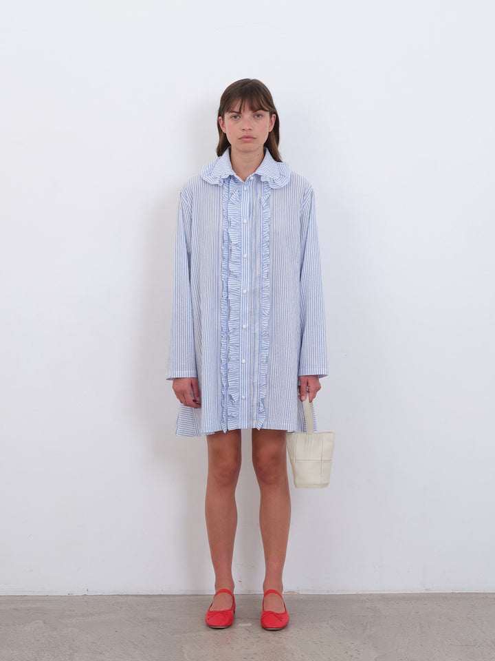 JAPANESE MUGWASHER STRIPE DALLAS DRESS