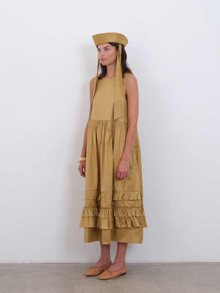 SILK DUPION GENEVIEVE DRESS