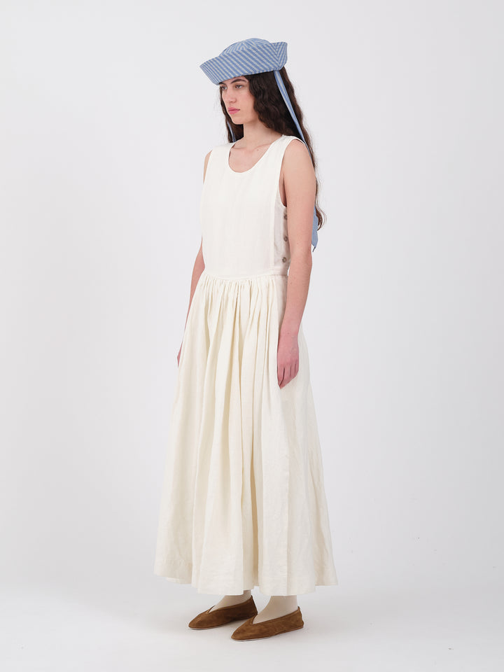 IRISH LINEN APRON DRESS