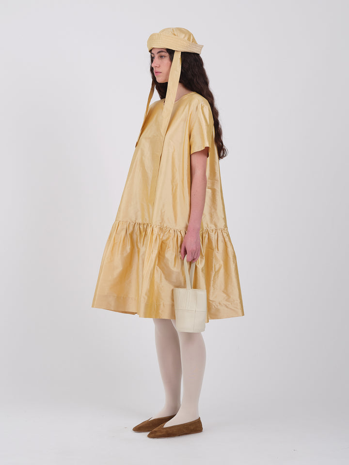 SILK DUPION MAGGIE DRESS