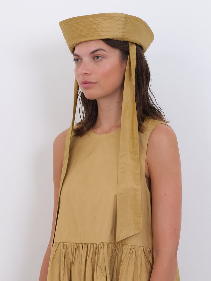 SILK DUPION SAILOR HAT