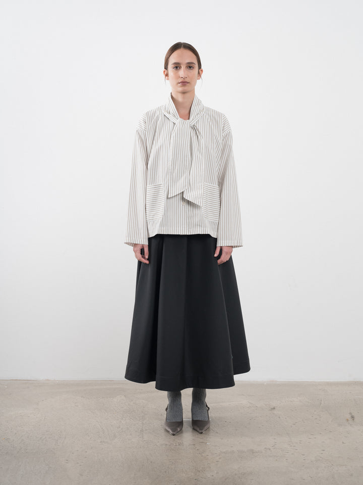 JAPANESE STRIPED COTTON DOROTHY SHIRT