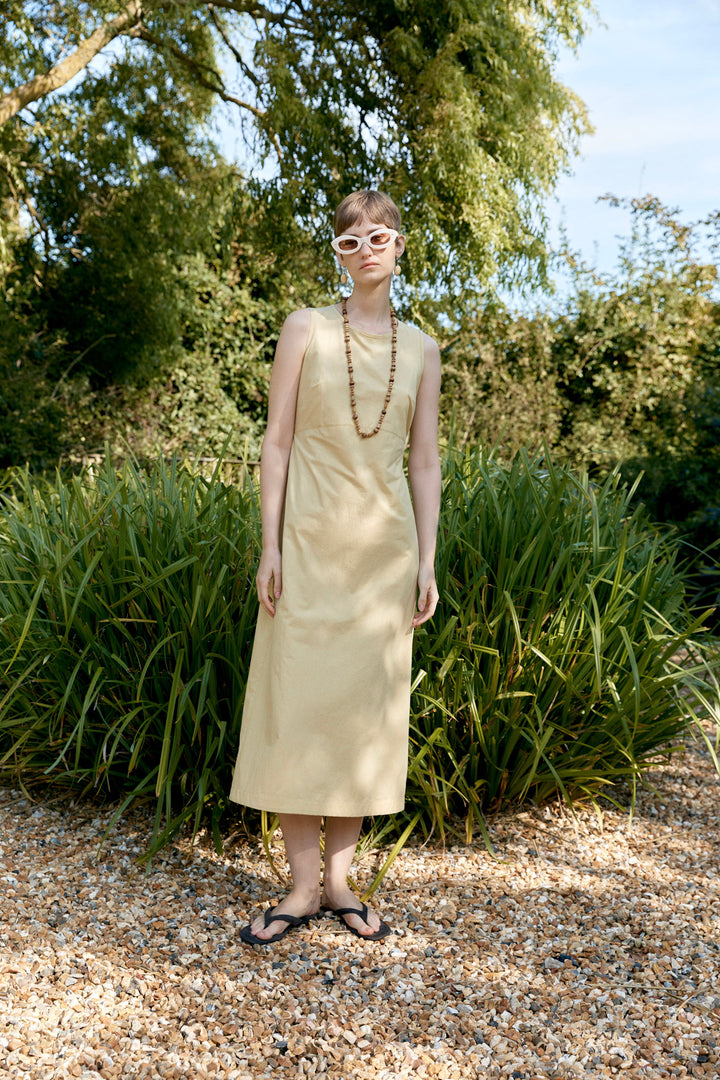 JAPANESE TYPEWRITER COTTON ERIKA DRESS