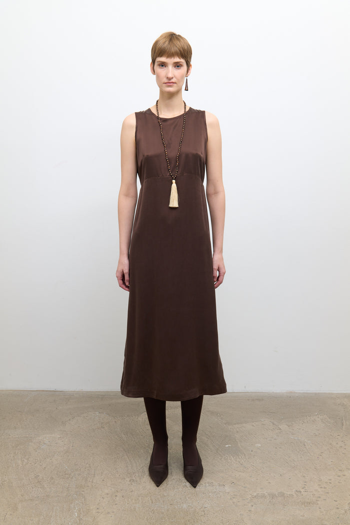 Erika Dress - Chocolate