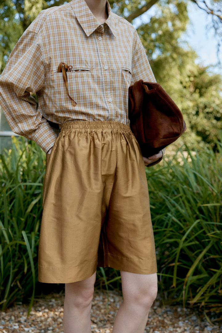 SILK DUPION HILDA SHORT