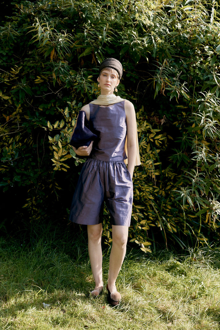 SILK DUPION HILDA SHORT