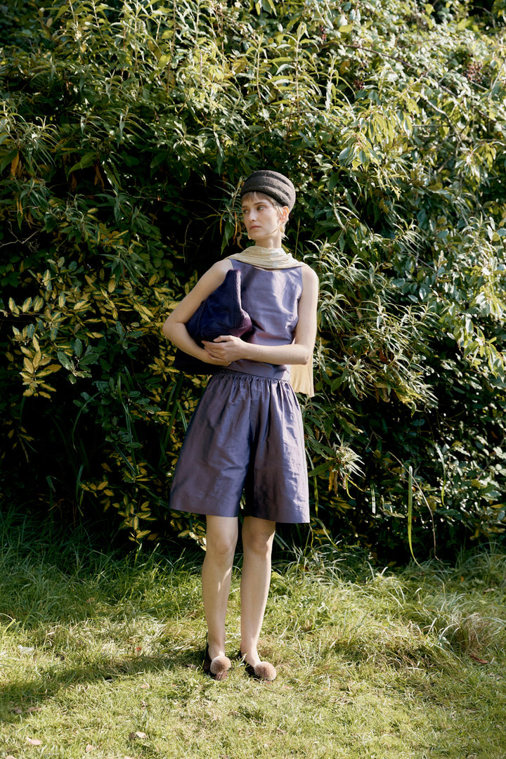 SILK DUPION HILDA SHORT