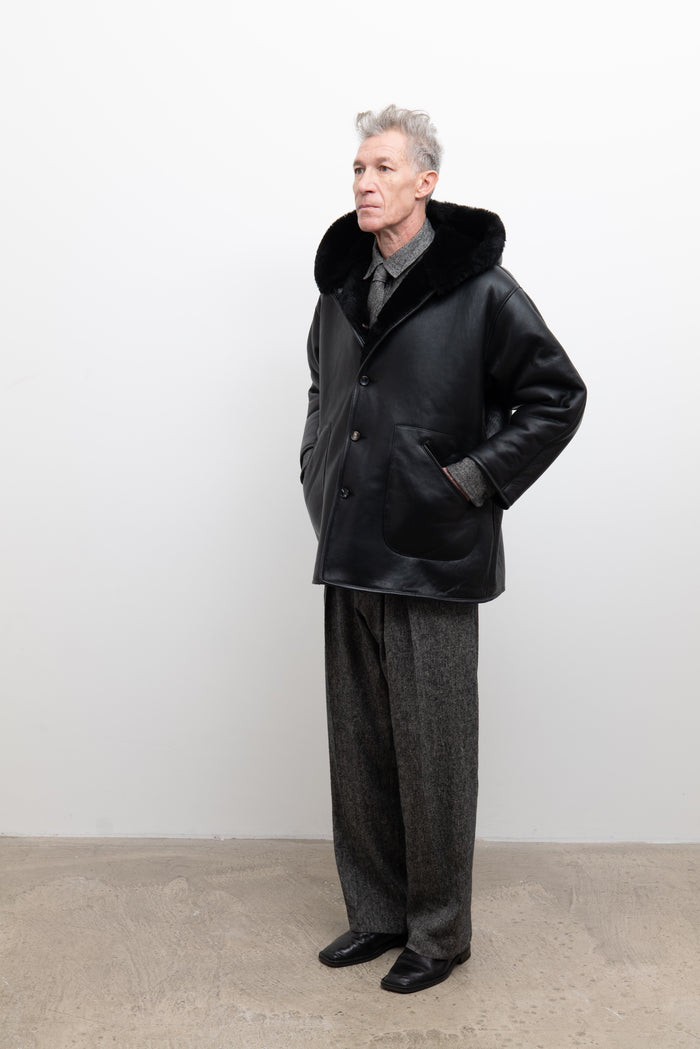 Hooded Ronny Jacket - Black